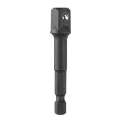 DeWalt Impact Ready Socket Adapter - 1/4-in Hex Shank - Black Oxide High-Speed Steel