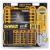 DeWalt Impact Ready Flex Torq Screwdriver Bit Set - Black Oxide - Hard Protective Case - 20-Pieces