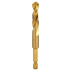 DeWalt Jobber Length Drill Bit - Impact Ready - Titanium - 3/8-in Dia