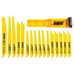 DEWALT Reciprocating Saw Blades - Bi-Metal - Anti-Stick Coating - 16 Per Pack
