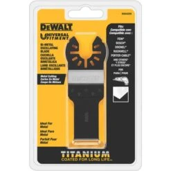 DEWALT Oscillating Titanium Metal Blade -Tool Nomic Sales 00276162 L