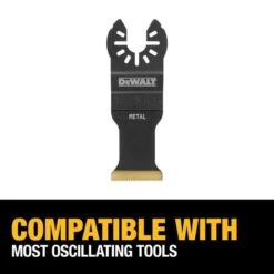 DEWALT Oscillating Titanium Metal Blade -Tool Nomic Sales 00276162ca L