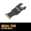 DEWALT Oscillating Titanium Metal Blade -Tool Nomic Sales 00276162ea L