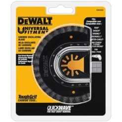 DEWALT Oscillating Fastcut Carbide Grout Removal Blade -Tool Nomic Sales 00276166b L