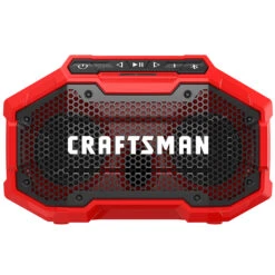 Craftsman 20-Volt Jobsite Speaker - Bluetooth-Ready - 3-in Speaker - On-Board USB Port - Cordless -Tool Nomic Sales 00276571 L