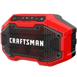 Craftsman 20-Volt Jobsite Speaker - Bluetooth-Ready - 3-in Speaker - On-Board USB Port - Cordless -Tool Nomic Sales 00276571b L