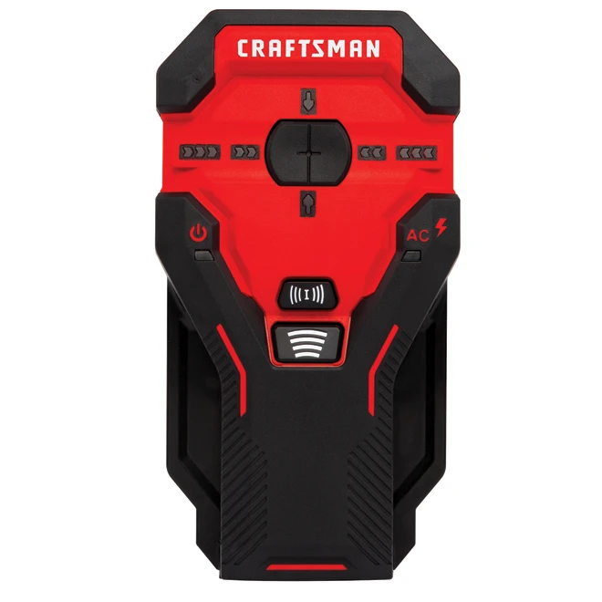 Craftsman Stud Sensor - 1 1/2" To 3" Depth - Red And Black 6 Craftsman Stud Sensor - 1 1/2" To 3" Depth - Red And Black - Image 4
