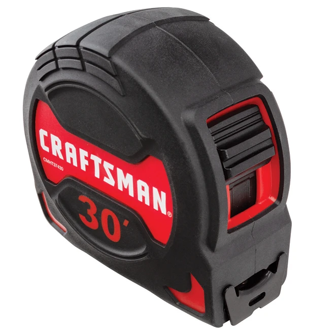Craftsman PRO-10 Measuring Tape - 1.25'' X 30' - Black And Red 3 Craftsman PRO-10 Measuring Tape - 1.25'' X 30' - Black And Red