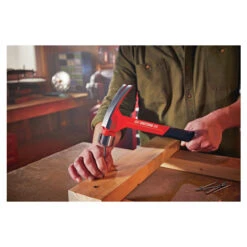 Craftsman Framing Hammer - 22 Oz - Steel - Anti-Vibrations - Red And Black
