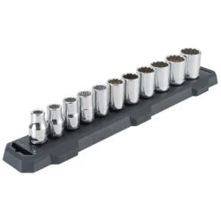 Craftsman Standard 1/2-in Socket Set - SAE - 11 Pieces