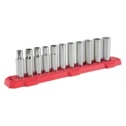 Craftsman Deep Socket Set - 1/2" - Metric - 11 Pieces