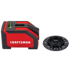 Craftsman Laser Level - 15' - Red And Black 9 Craftsman Laser Level - 15' - Red And Black -Tool Nomic Sales 00276801b L