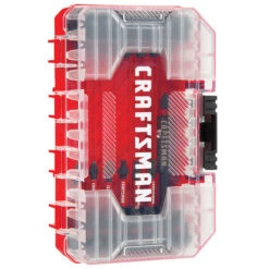 Craftsman Impact Rated 29-Piece Screwdriver Bit Set - Hard Protective Case - Hex Shank -Tool Nomic Sales 00276835b L