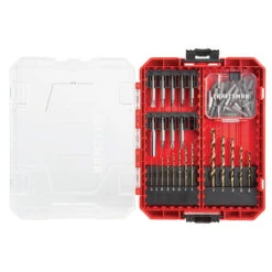 Craftsman Drill And Drive Bit Set - 53 Pieces - Shock-Resistant Steel - Assorted Types - Hard Protective Case -Tool Nomic Sales 00276893 L