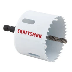 Craftsman Bi-Metal Hole Saw With Arbour - 2 1/2-in Dia Hole Saw- Arboured - Multi-Material