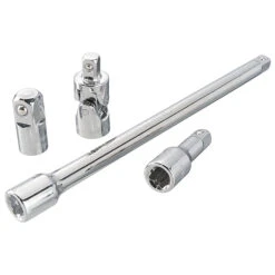 Craftsman Accessory Set - Chrome - 1/4" - 4 Pieces
