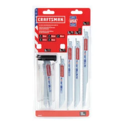Craftsman Reciprocating Saw Blade Set - Bi-Metal - Universal - Hard Case - Various Sizes