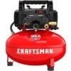 Craftsman Oil-Free Air Compressor - 6-gal. - 150 Psi - Red And Black