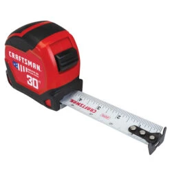 Craftsman Pro-11 Measuring Tape Pro Reach 30-ft Black/Red -Tool Nomic Sales 00277228d L