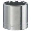 Craftsman 12-Point Socket - Steel - 1/2-in Drive X 1.5-in -Tool Nomic Sales 00277256 L