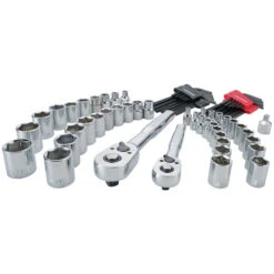 Craftsman 71-Piece SAE/Metric Chrome Mechanic's Tool Set