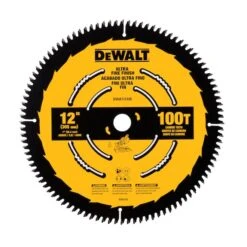 DeWALT 1-Pack 12-in 100-Tooth Dry Cut Only Standard Tooth Circular Saw Blade -Tool Nomic Sales 00277604 L