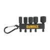 DeWALT Impact Ready 5-Piece 1-7/8-in Hex Steel Shank ScrewDriver Bit Set