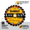 DEWALT Elite Series Carbon Steel Circular Saw Blade - 6.5-in - 24 Teeth -Tool Nomic Sales 00277814ca L