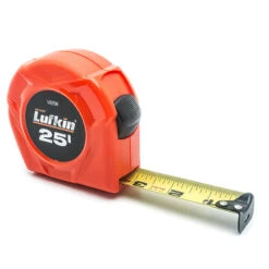 Lufkin Steel Measuring Tape SAE - 1'' X 25' - Orange
