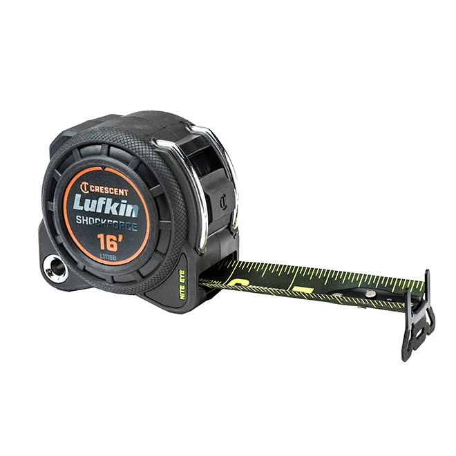 Steel Imperial Measuring Tape - 1 3/16'' X 16' - Black Blade 3 Steel Imperial Measuring Tape - 1 3/16'' X 16' - Black Blade