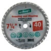 Wolfcraft Framing Circular Saw Blade - Carbide - 7900-RPM - 7 1/4-in Dia