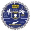 IRWIN Marathon With Weldtec 7-1/4-in 24-Tooth Standard Tooth Carbide Circular Saw Blade -Tool Nomic Sales 02445187 L