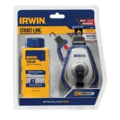 IRWIN Strait-Line Speedline Pro Chalk Reel -Tool Nomic Sales 02445290b L