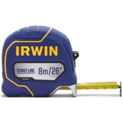 Irwin Strait-Line 26-ft/8-m Tape Measure With Speed Break 7 Irwin Strait-Line 26-ft/8-m Tape Measure With Speed Break -Tool Nomic Sales 02445467b L