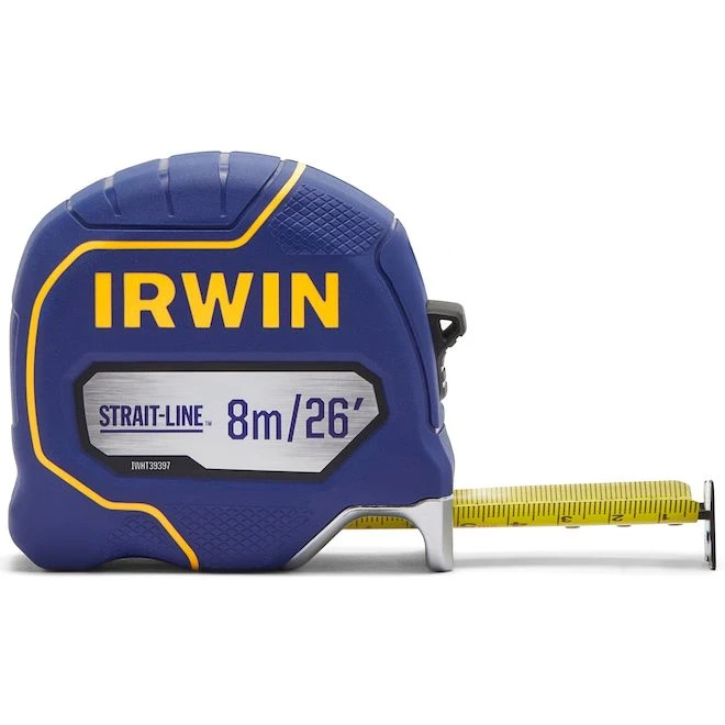 Irwin Strait-Line 26-ft/8-m Tape Measure With Speed Break 5 Irwin Strait-Line 26-ft/8-m Tape Measure With Speed Break - Image 3