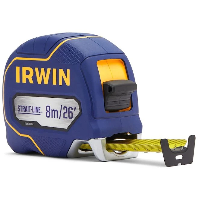 Irwin Strait-Line 26-ft/8-m Tape Measure With Speed Break 3 Irwin Strait-Line 26-ft/8-m Tape Measure With Speed Break