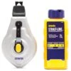 Irwin STRAIT-LINE MACH 6 Aluminum Chalk Reel W/ Blue Chalk - 100 Ft -Tool Nomic Sales 02445541 L