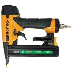 Bostitch Lightweight Pneumatic Stapler Kit - 7/32-in Crown - 18-Gauge - Depth Adjustment - Contact Trigger