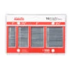 Foresto Pneumatic Nailer Finishing Nails - Galvanized - Assorted Lengths - 2000 Per Pack - 16 Gauge -Tool Nomic Sales 03395032 L