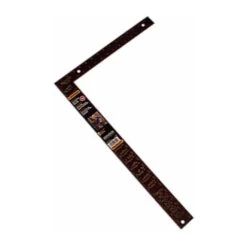 Johnson Metal Rafter Square - 1/8-in Graduations - Black - 24-in X 16-in