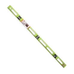 Johnson Lightweight Level With Removable Vials - Plastic - Green - 48-in