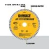 DEWALT XP 4 1/2-in Diamond-Grit Turbo Blade