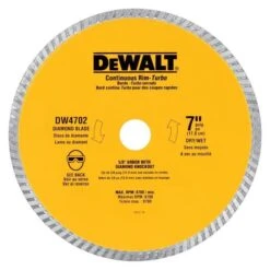 DEWALT 7-in Industrial Dry/Wet Diamond Blade