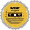 DeWalt Construction Blade - 60 Teeth - 10-in Dia - Circular - 1 Per Pack