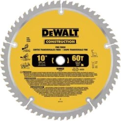 DeWalt Construction Blade - 60 Teeth - 10-in Dia - Circular - 1 Per Pack