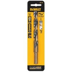 DEWALT 15/32-in Black Oxide Coated Steel Twist Drill Bit - Split Point - 1 Count