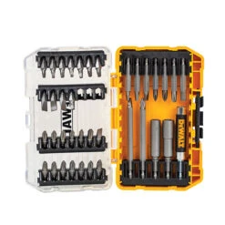 DeWalt 37-Piece Screwdriver Bit Set - Steel - Hard Protective Case - Assorted Bits