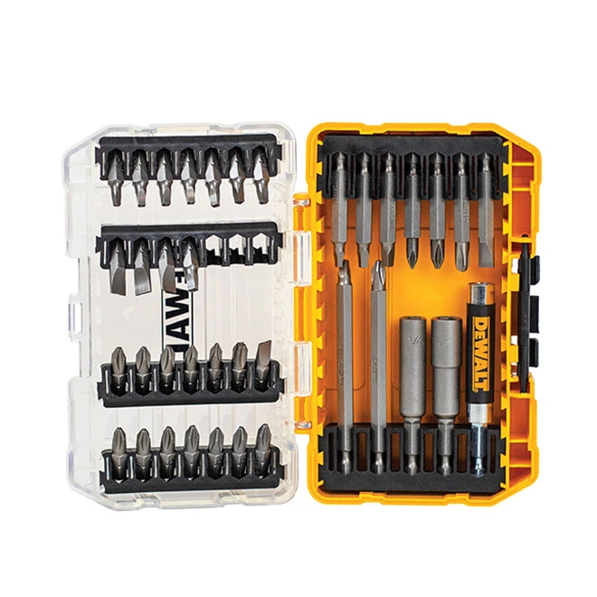 DeWalt 37-Piece Screwdriver Bit Set - Steel - Hard Protective Case - Assorted Bits 3 DeWalt 37-Piece Screwdriver Bit Set - Steel - Hard Protective Case - Assorted Bits