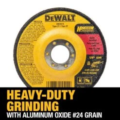 DEWALT Aluminum Oxide 4.5-in Grinding Wheel