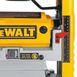 Dewalt 12 1/2-in Corded Bench-Top Planer - 15-A Motor - 1/8-in Cutting Depth - Quick Knife Change -Tool Nomic Sales 0834236c L